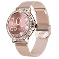 MakerVid™ Luxury Diamond Smart Bracelet - Elegant Women's Fitness Watch